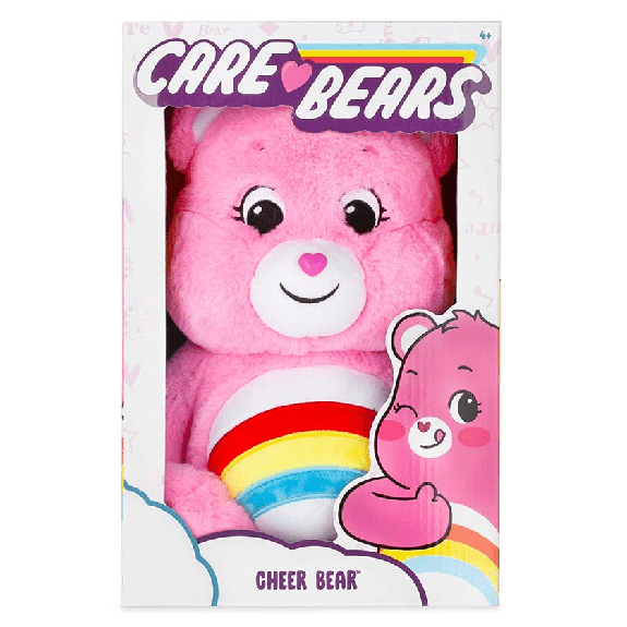 Care Bears Cheer Bear 14-Inch Medium Plush — Basic Fun