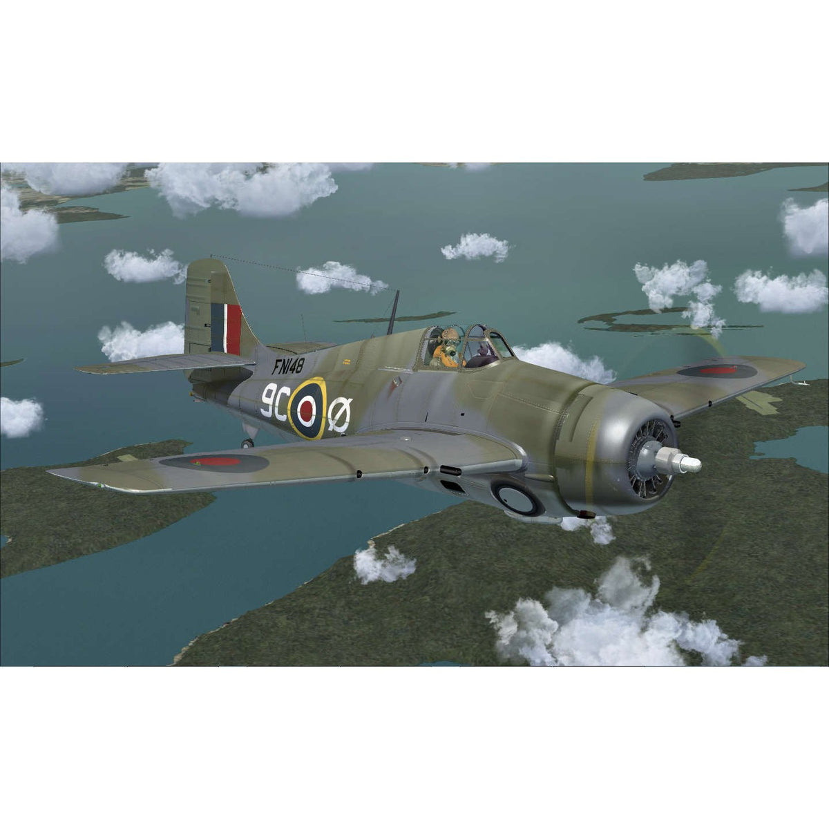 Just Flight Pacific Combat Pilot for FSX PC (Disc)