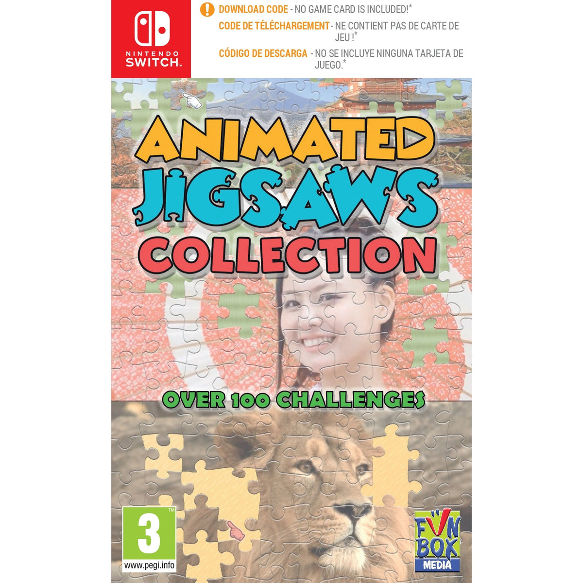 Animated Jigsaws Collection for Nintendo Switch (Code in Box)
