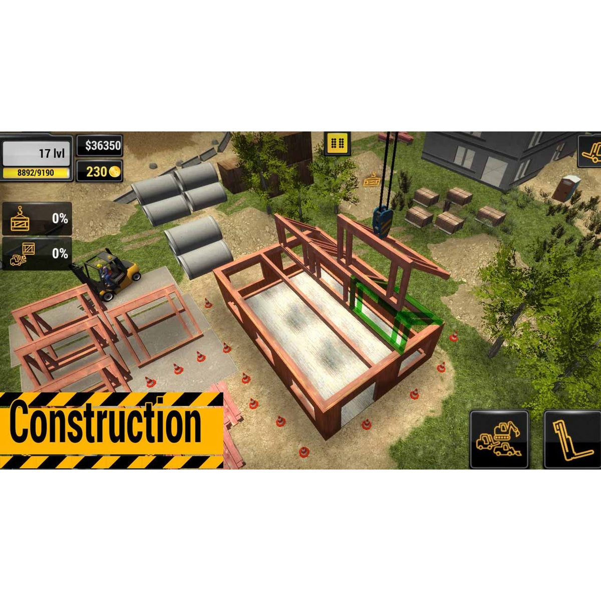 Construction Machines Simulator for Nintendo Switch (Disc)