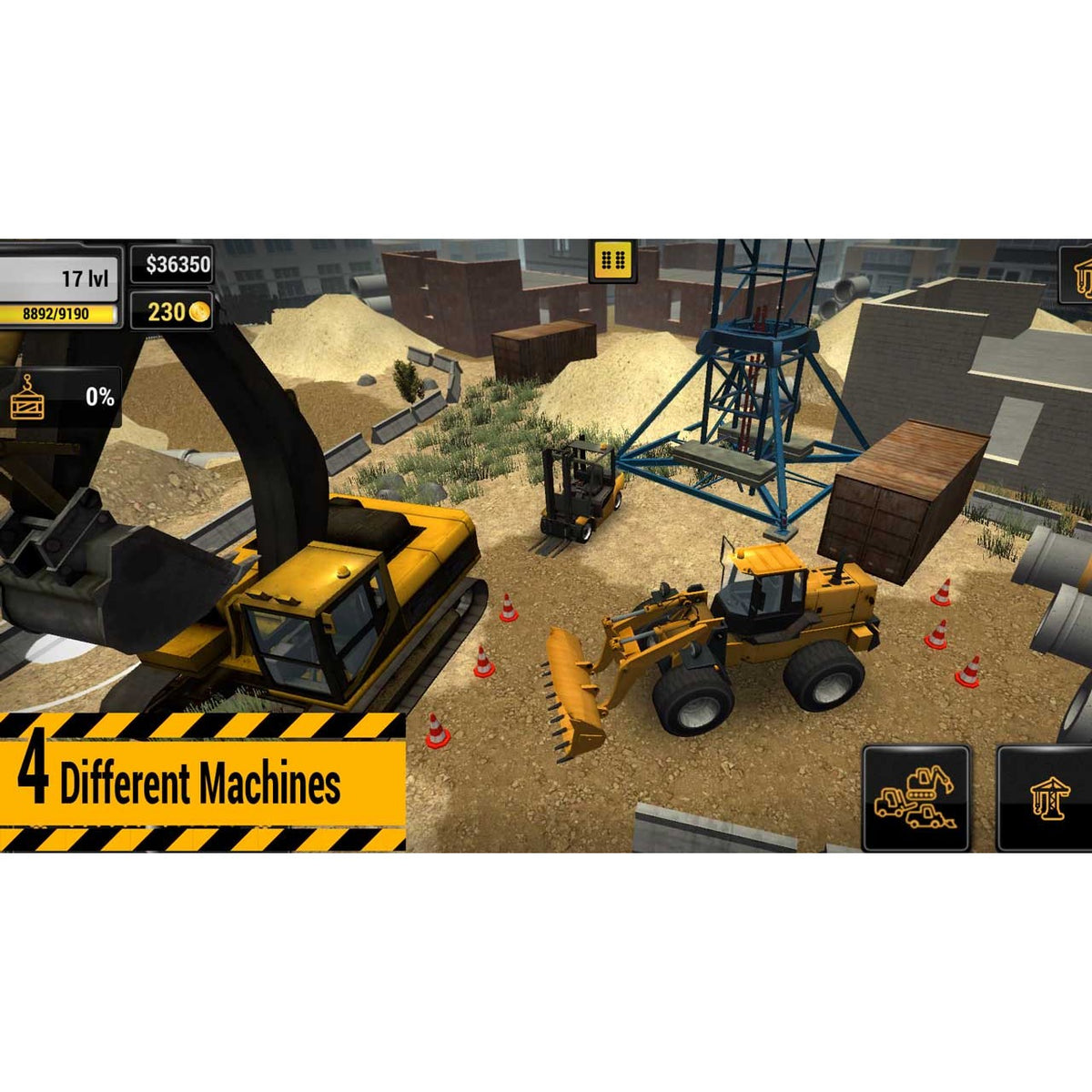Construction Machines Simulator for Nintendo Switch (Disc)