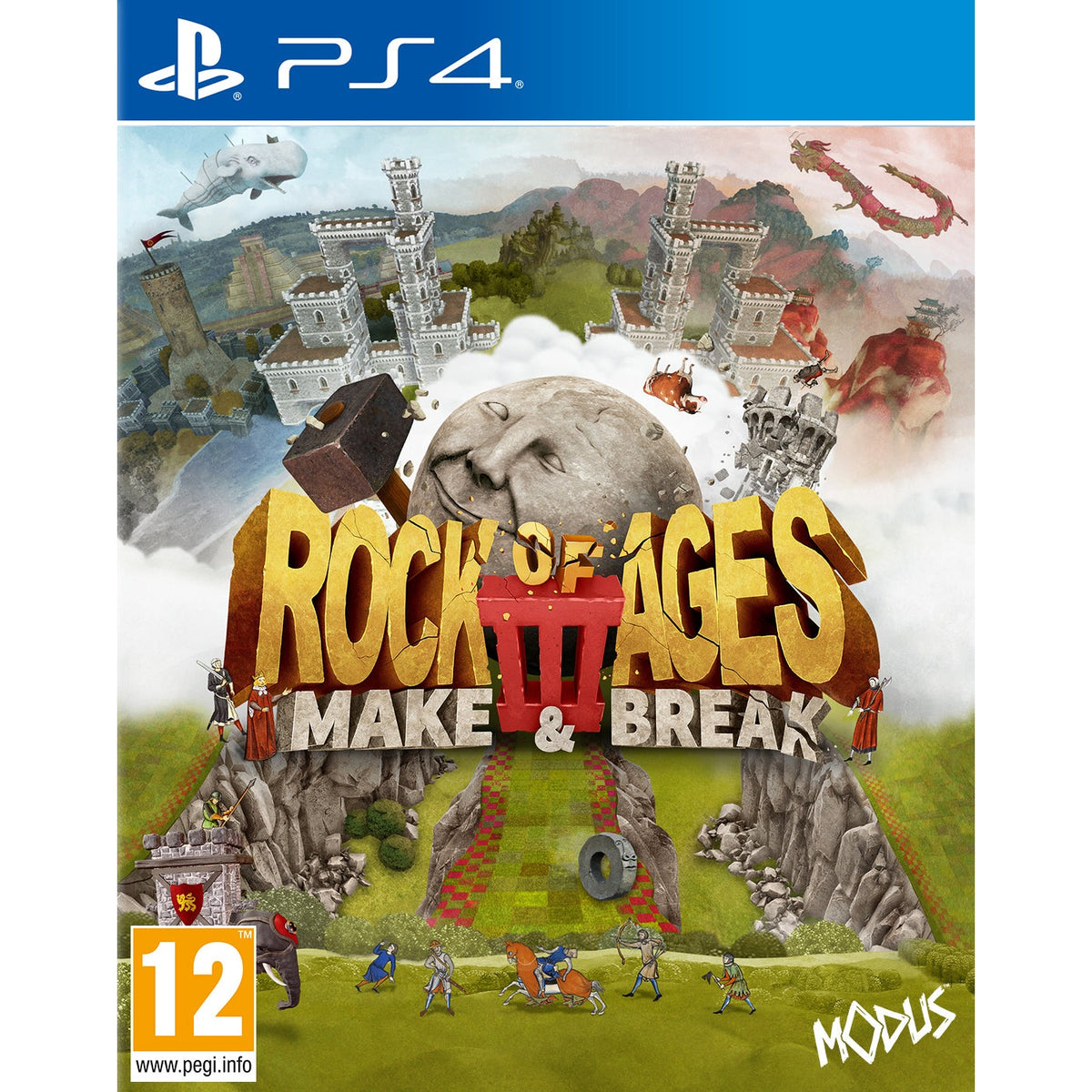 Rock of Ages 3: Make & Break for PlayStation 4 (Disc)