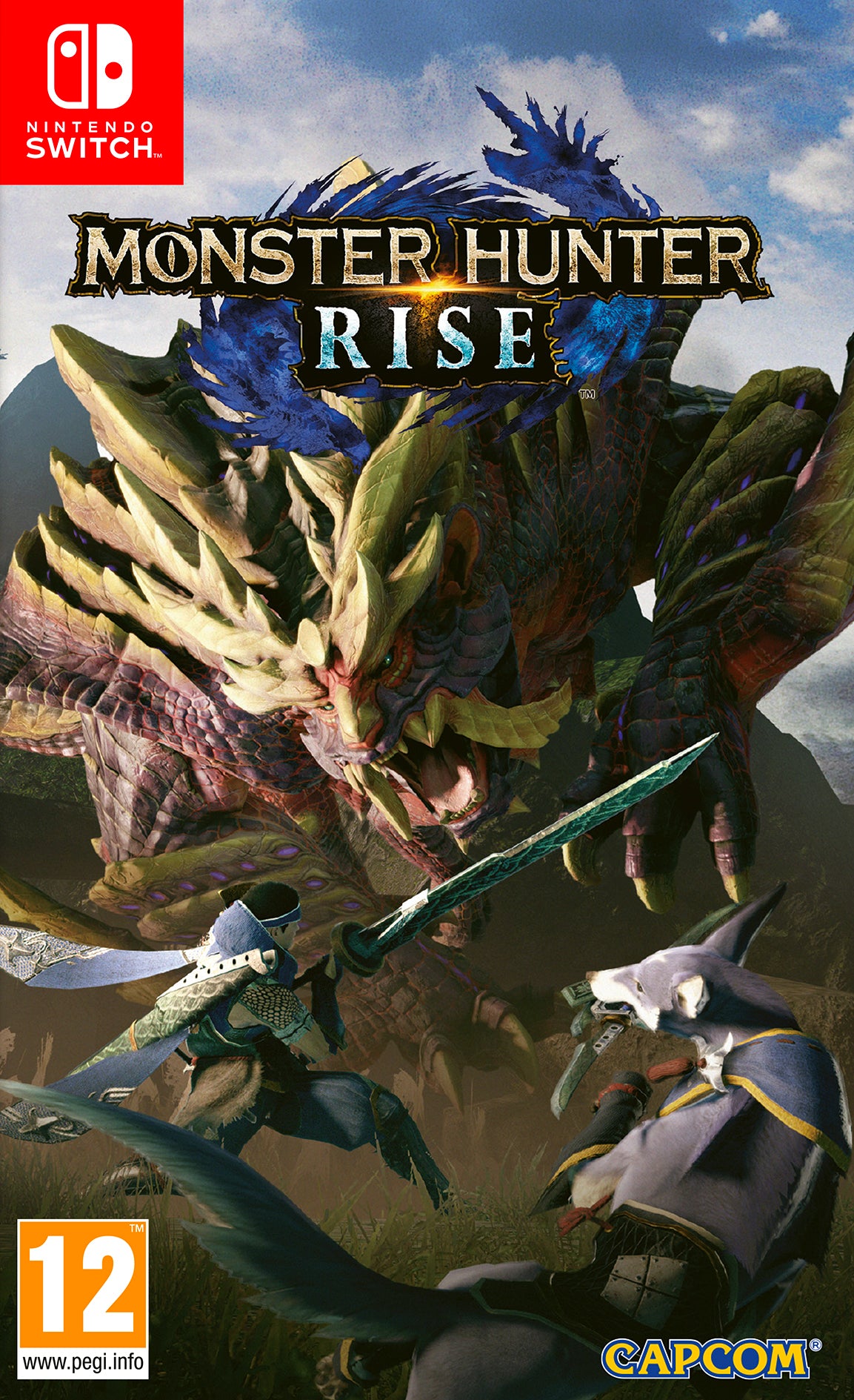 Monster Hunter Rise for Nintendo Switch (Disc)