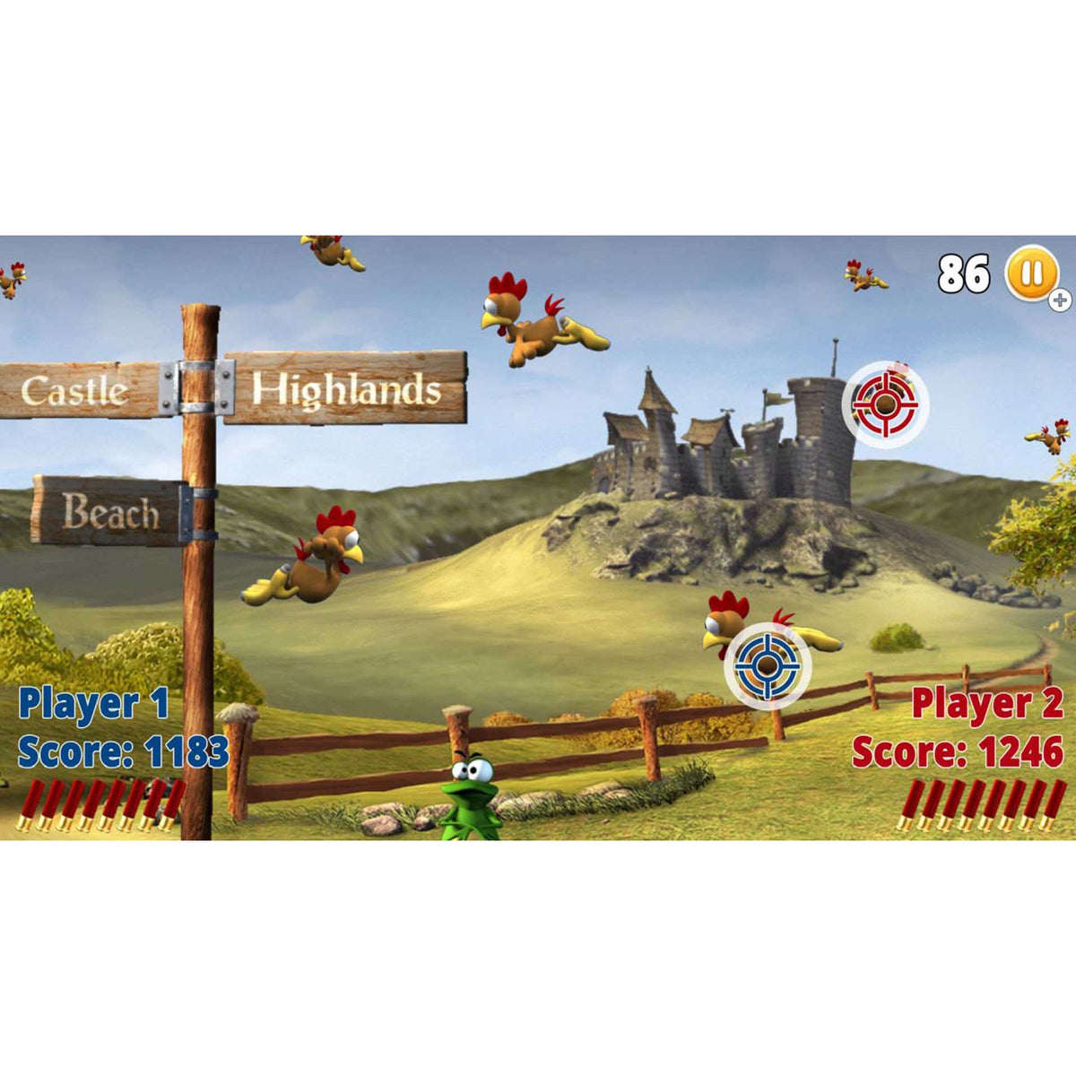 Crazy Chicken Shooter Edition for Nintendo Switch (Code in Box)