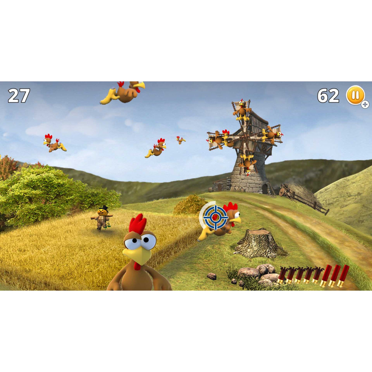 Crazy Chicken Shooter Edition for Nintendo Switch (Code in Box)