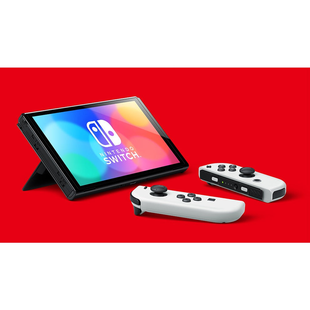 Nintendo Switch – OLED Model Console with White Joy-Con