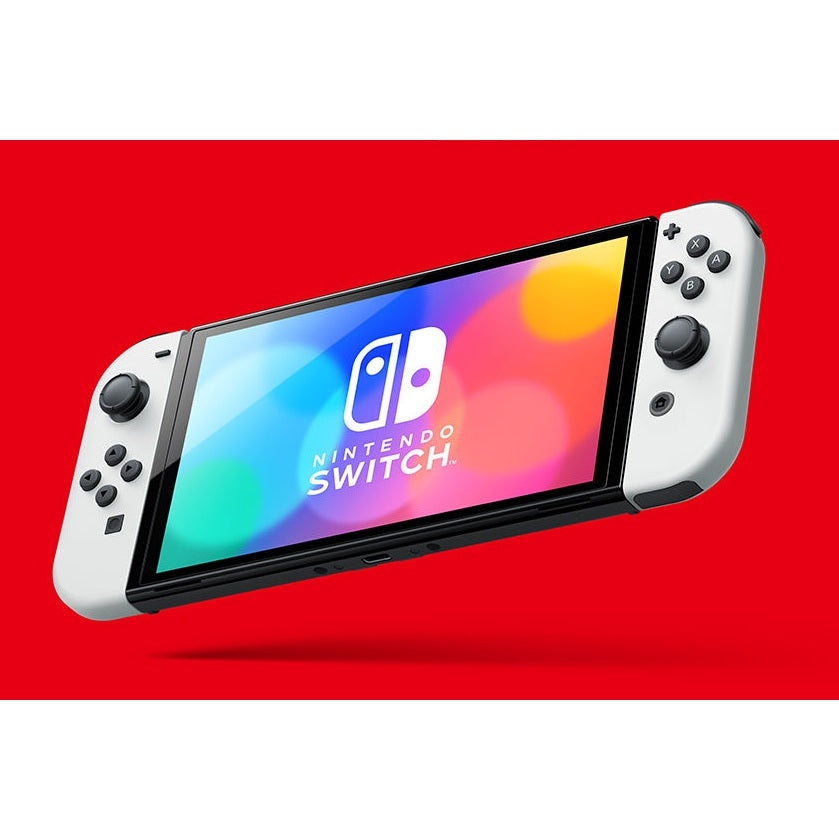 Nintendo Switch – OLED Model Console with White Joy-Con