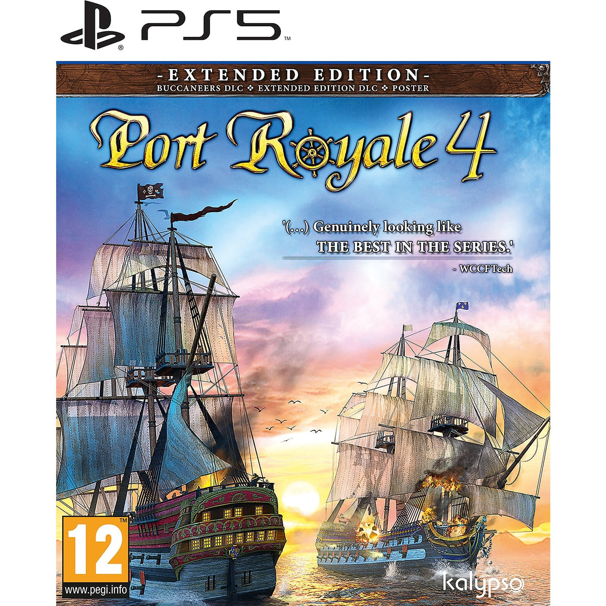 Port Royale 4 Extended Edition for PlayStation 5 (Disc)