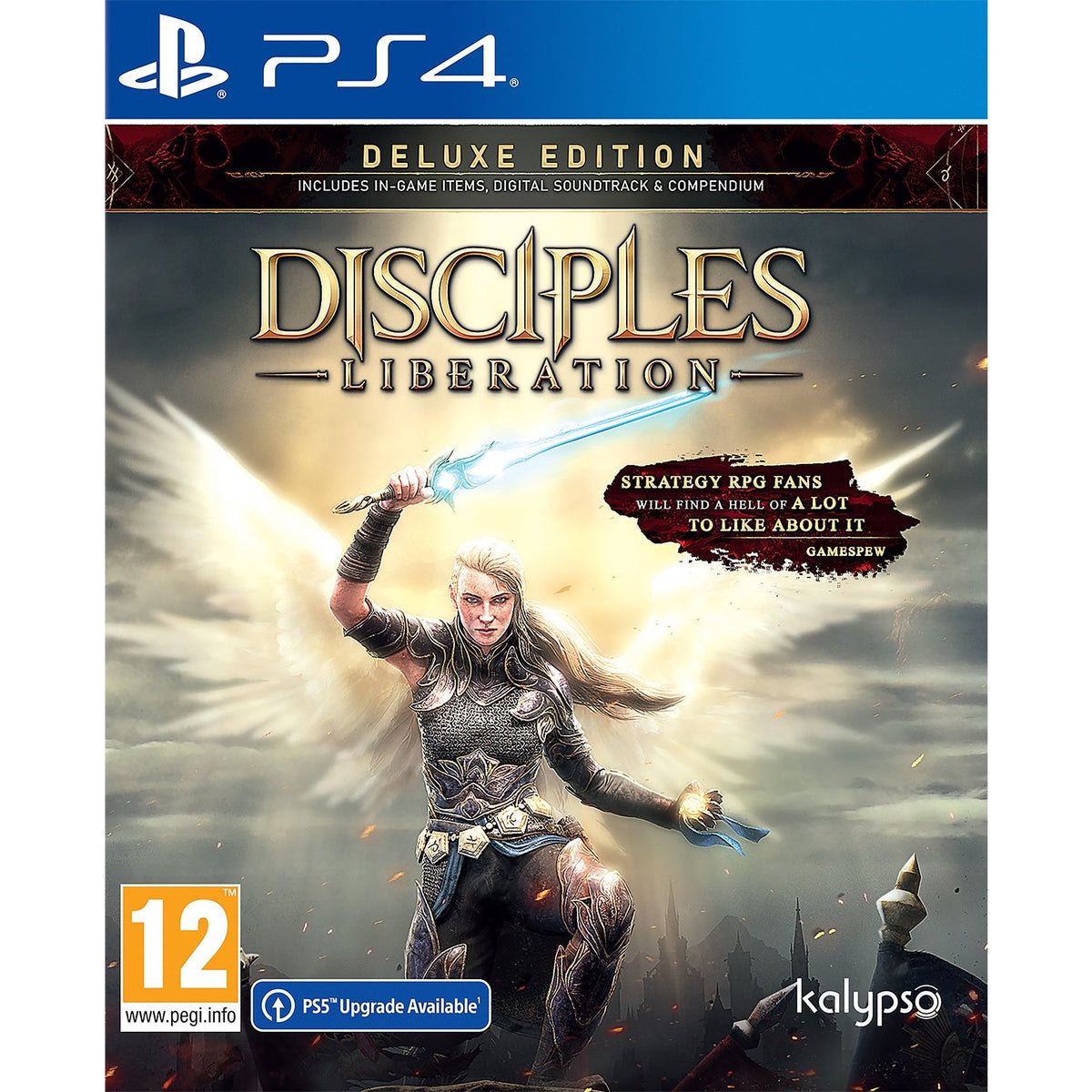 Disciples: Liberation Deluxe Edition for PlayStation 4 (Disc)