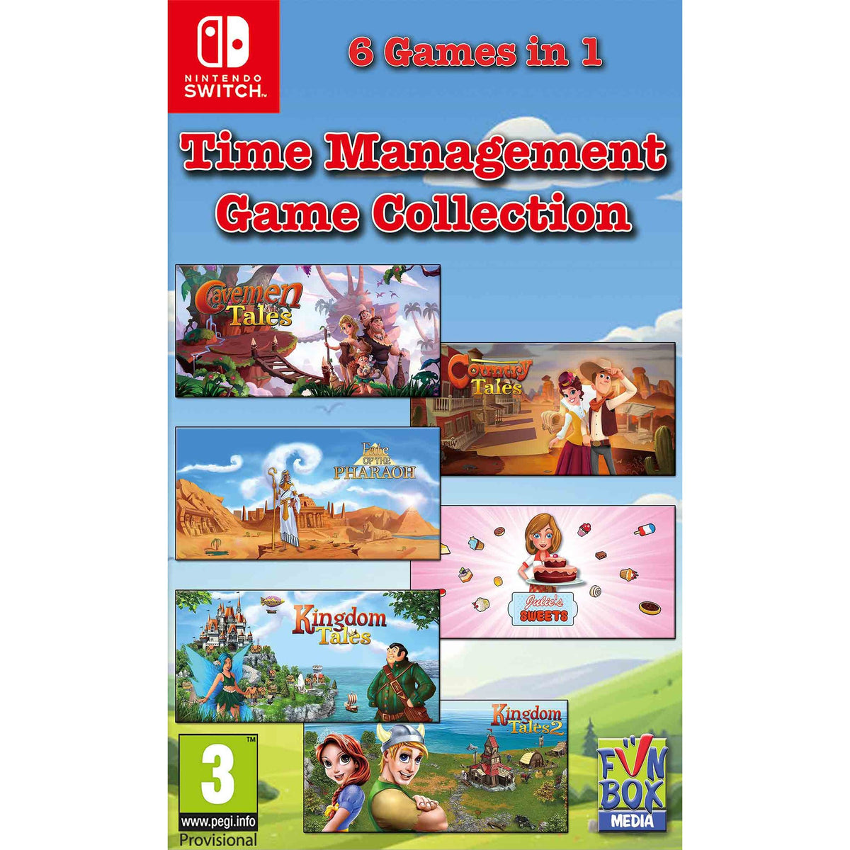 Time Management Game Collection for Nintendo Switch (Disc)
