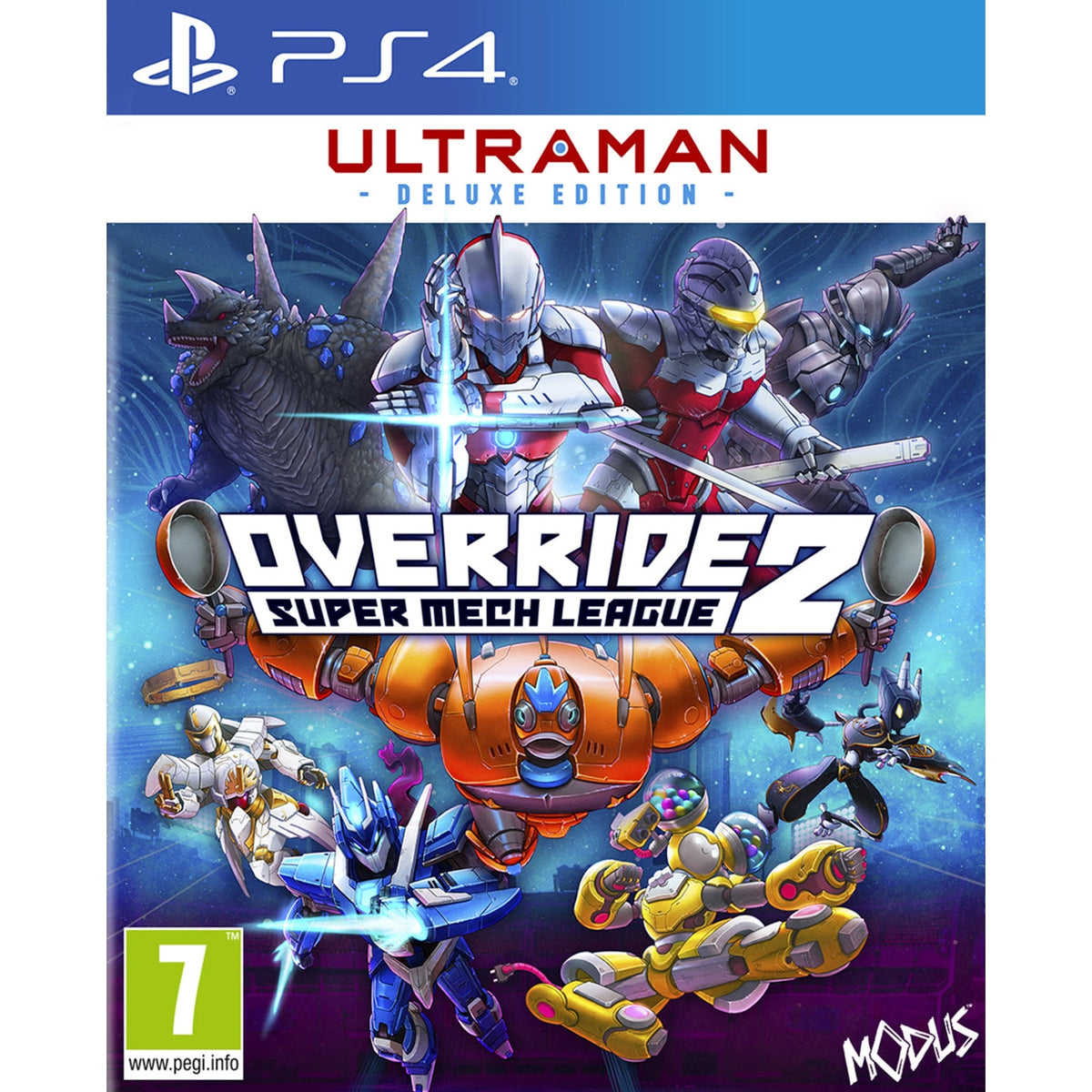 Override 2: Super Mech League Ultraman Deluxe Edition for PlayStation 4 (Disc)