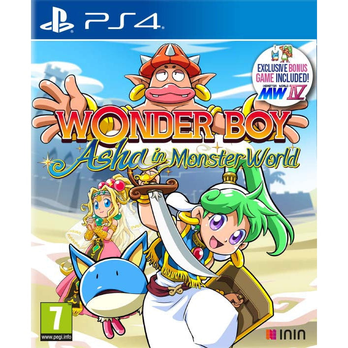 Wonder Boy: Asha in Monster World for PlayStation 4 (Disc)