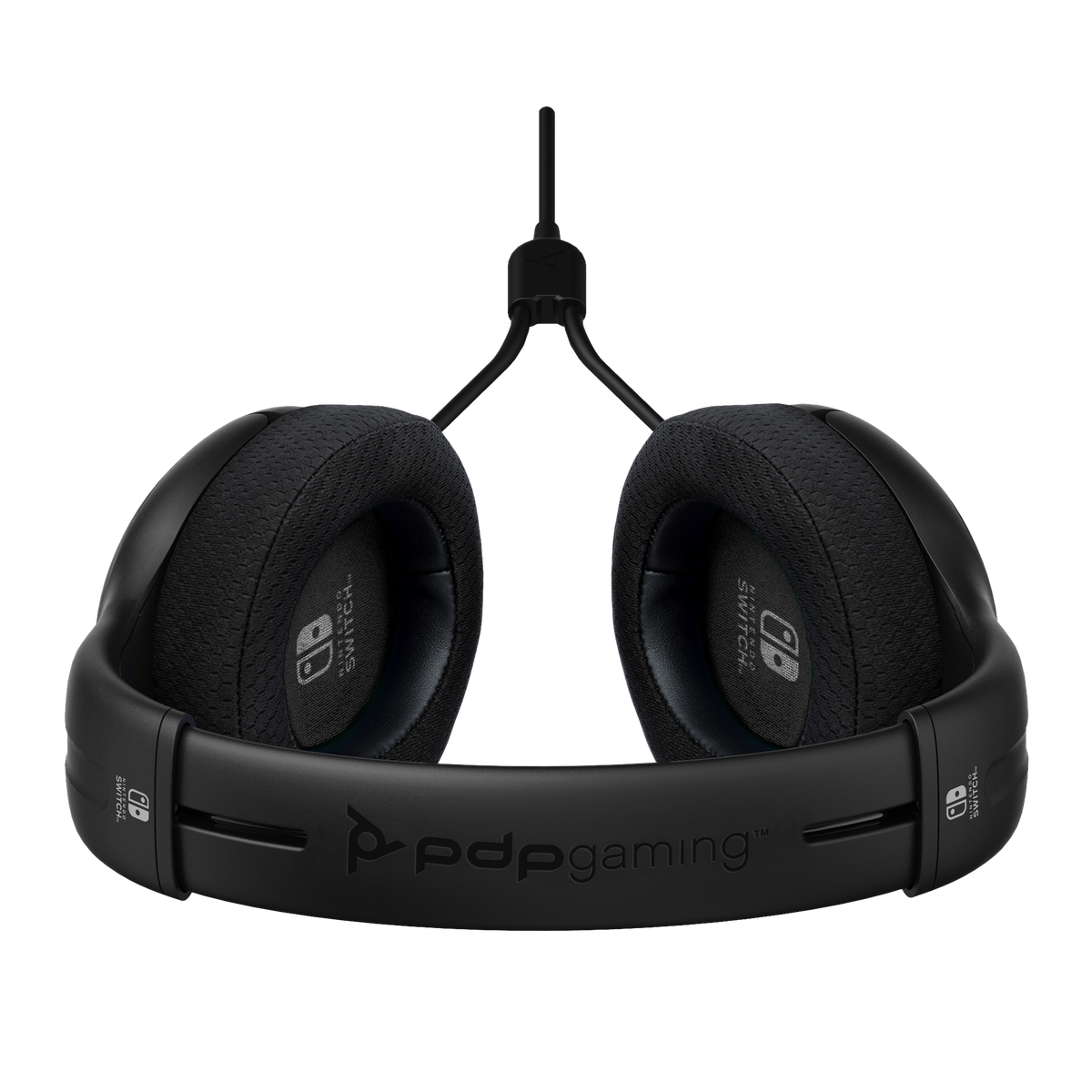 PDP LVL40 Black Wired Stereo Gaming Headset for Nintendo Switch