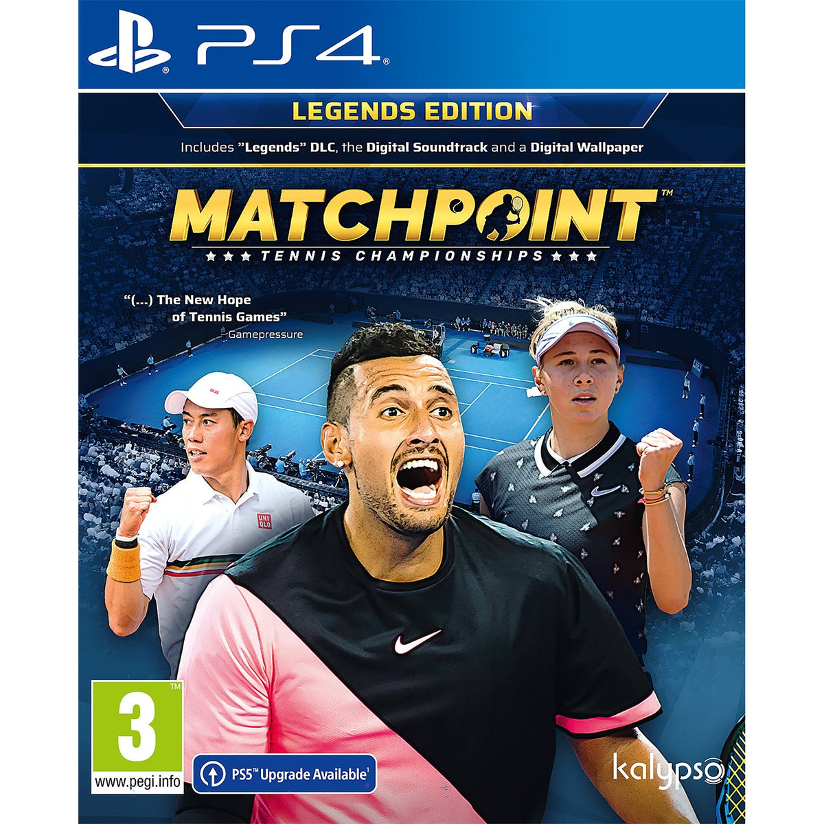 Matchpoint: Tennis Championships Legends Edition for PlayStation 4 (Disc)