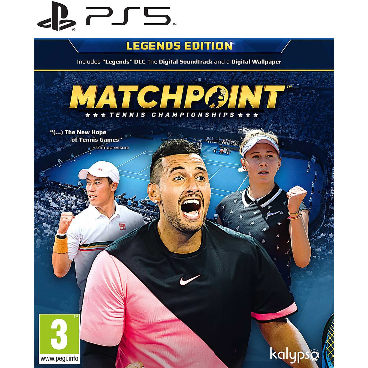 Matchpoint: Tennis Championships Legends Edition for PlayStation 5 (Disc)