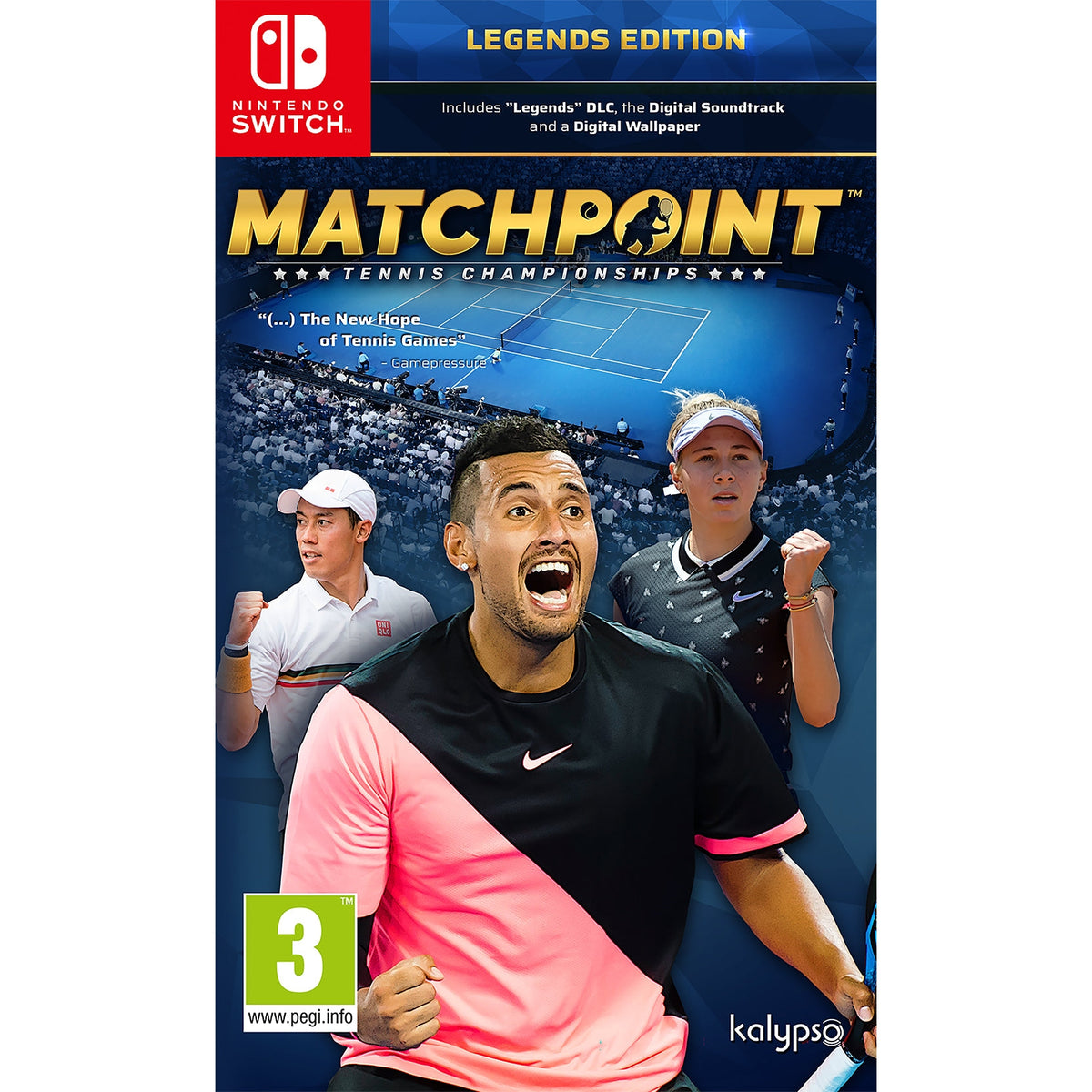 Matchpoint: Tennis Championships Legends Edition for Nintendo Switch (Disc)