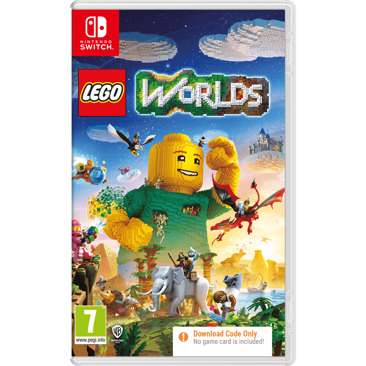 LEGO Worlds for Nintendo Switch (Code in Box)