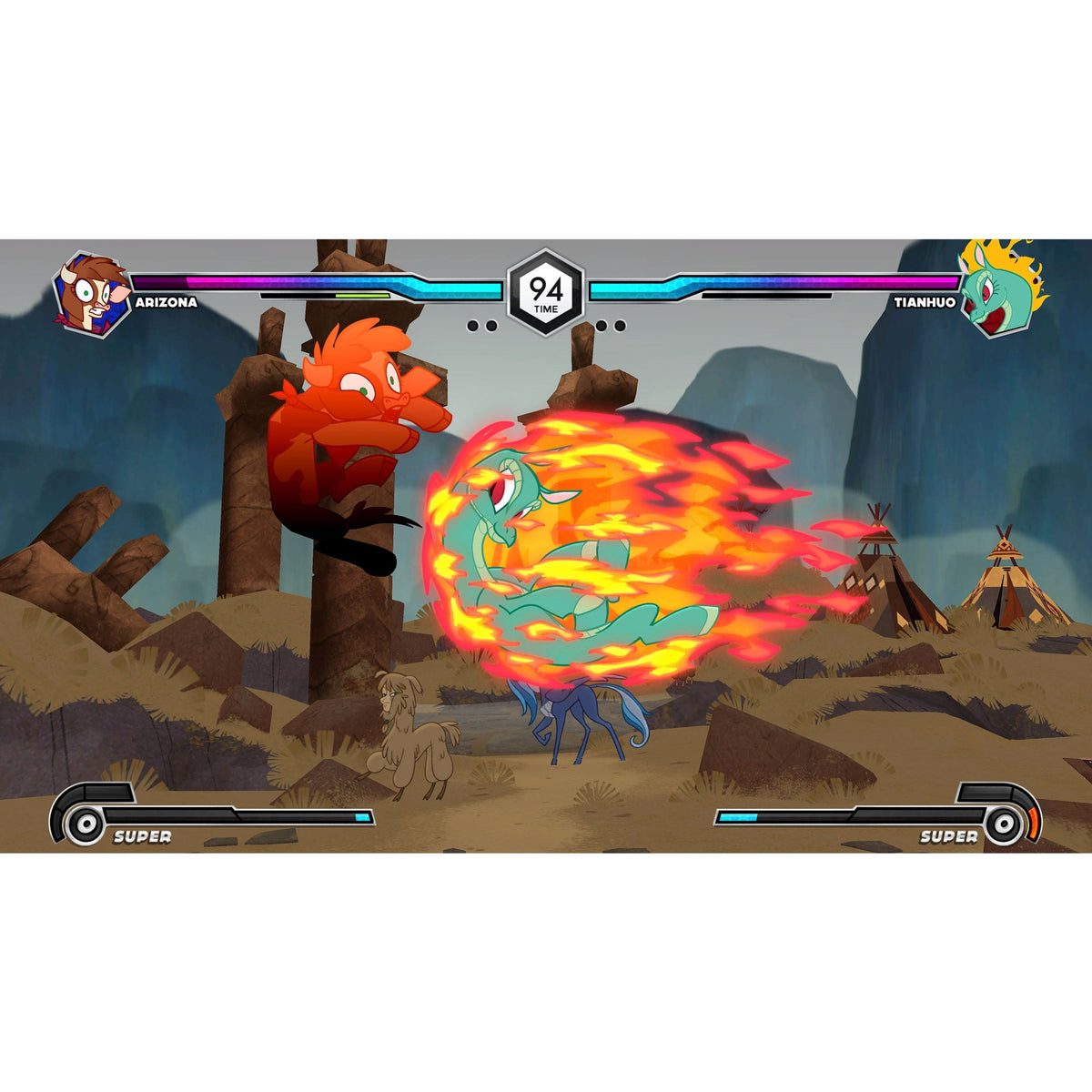Them's Fightin' Herds Deluxe Edition for Xbox One & Xbox Series X (Disc)