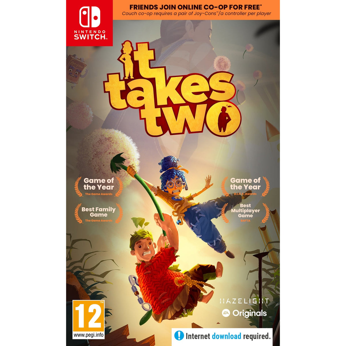 It Takes Two for Nintendo Switch (Disc)