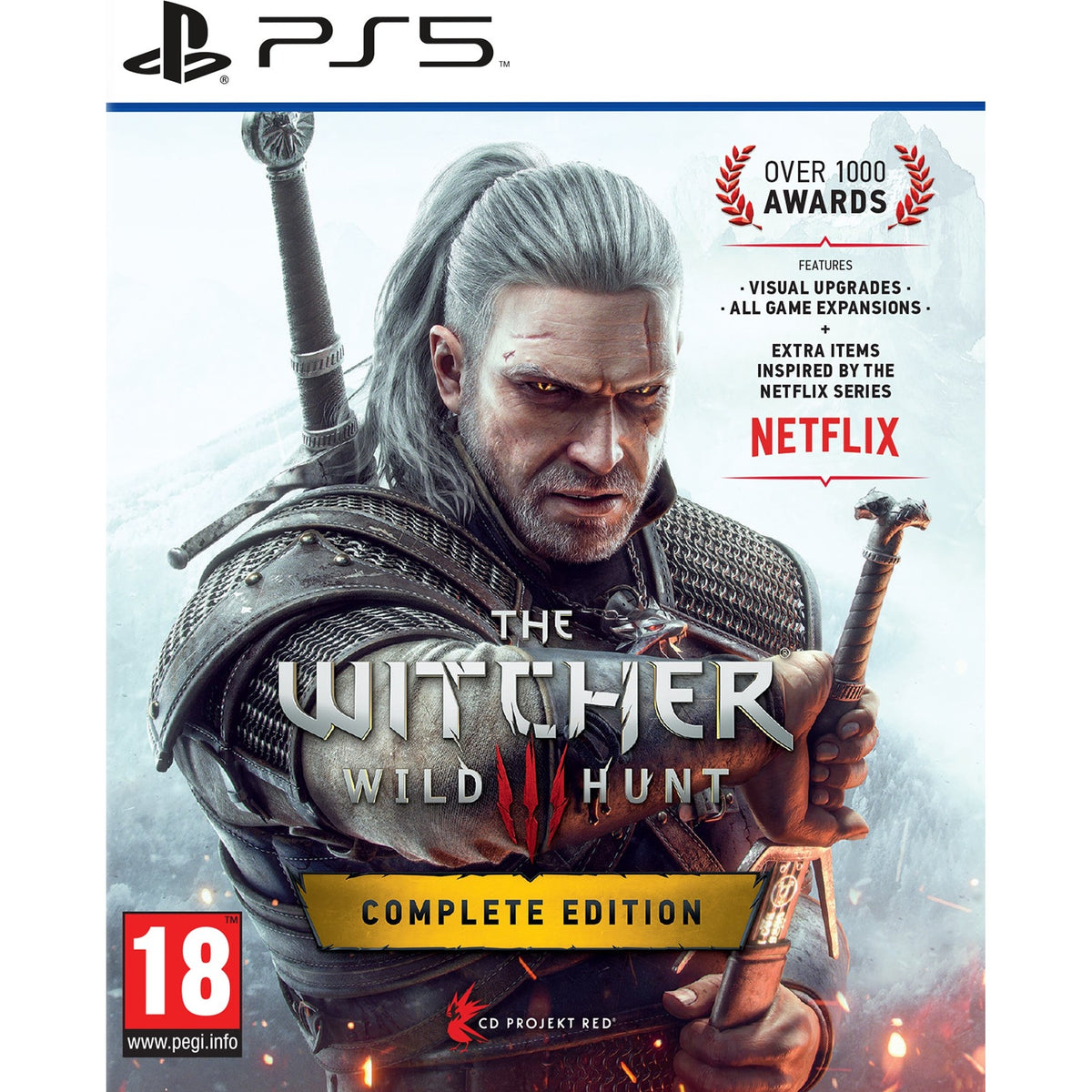 The Witcher 3: Wild Hunt Complete Edition for PlayStation 5 (Disc)