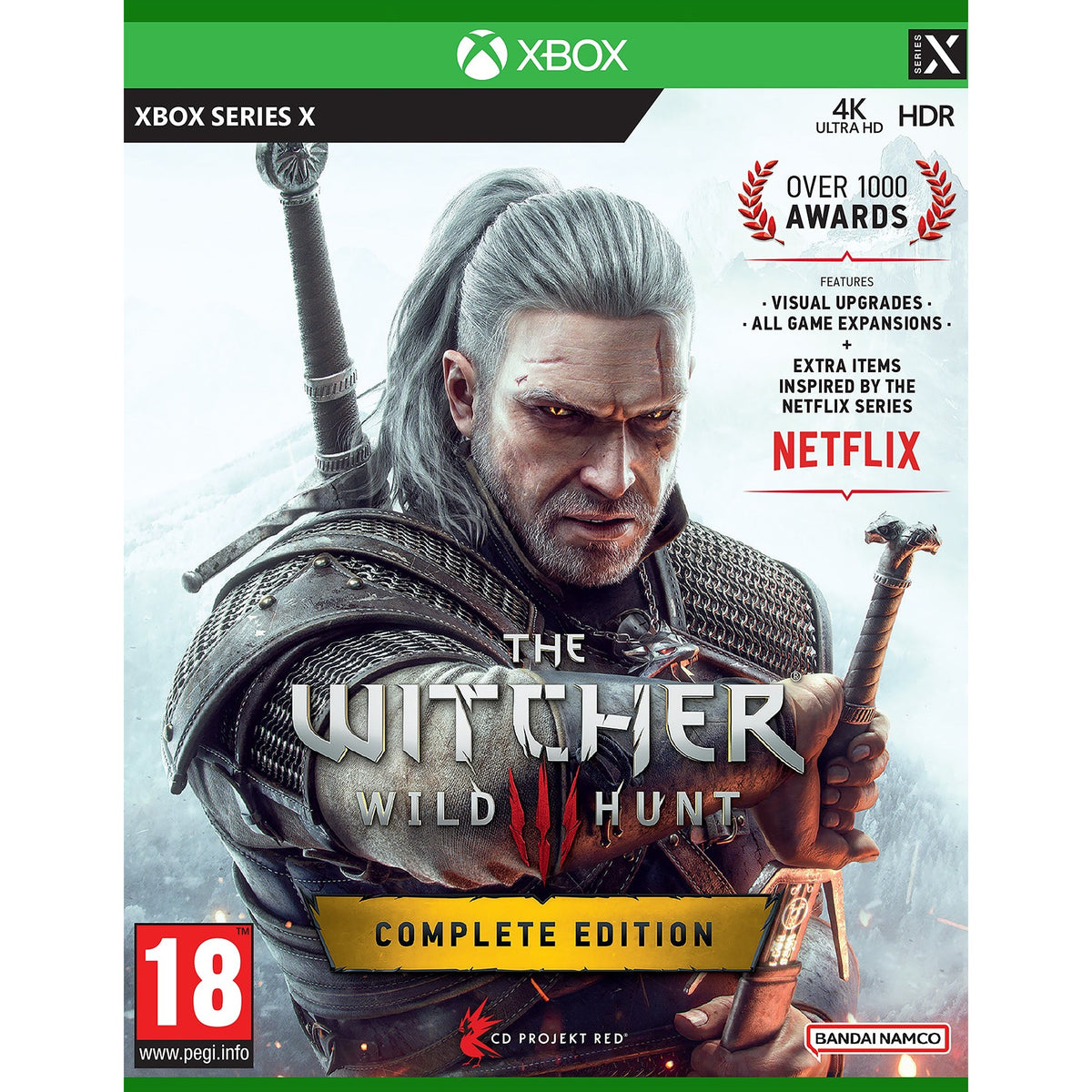 The Witcher 3: Wild Hunt – Complete Edition for Xbox Series X (Disc)