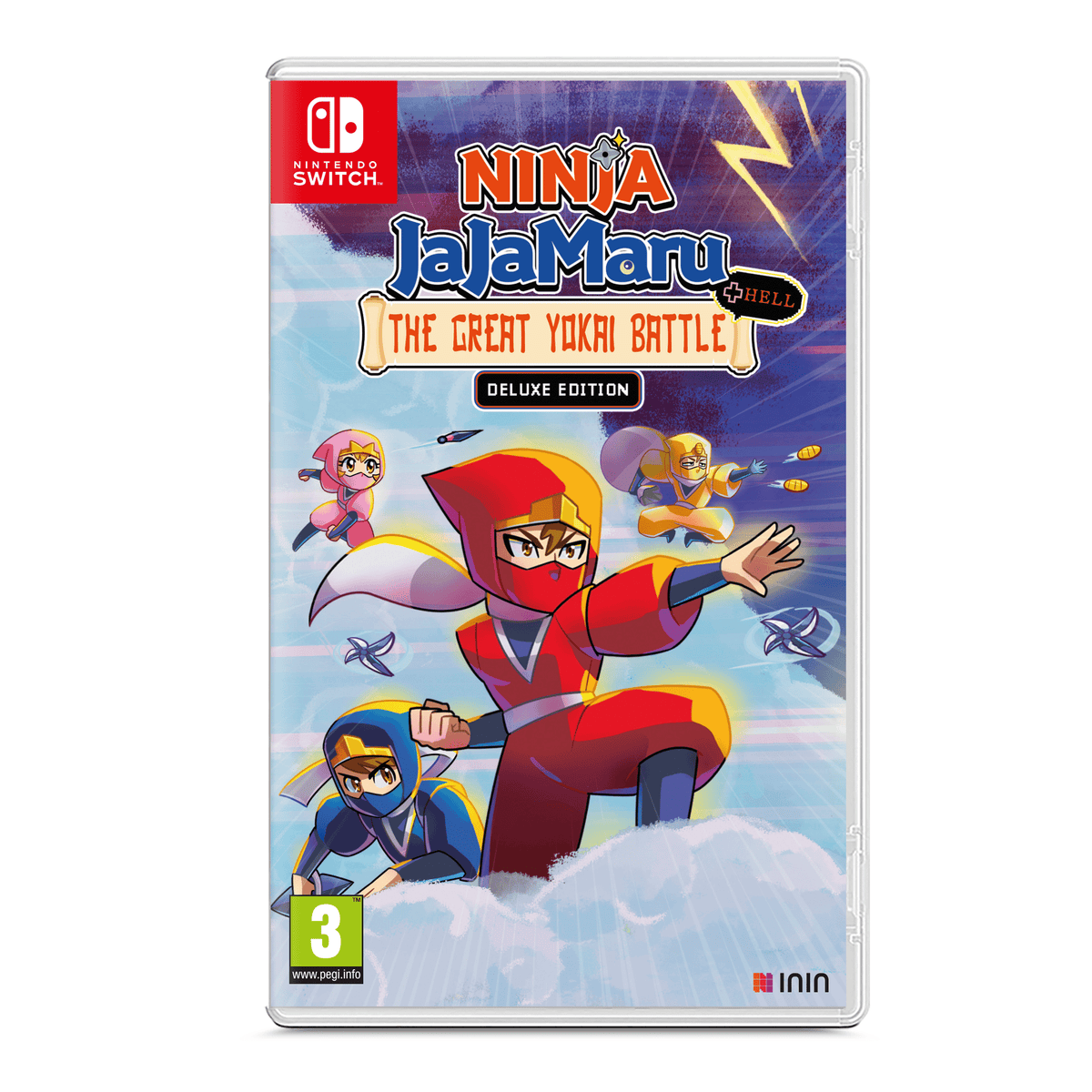 Ninja JaJaMaru: The Great Yokai Battle +Hell Deluxe Edition for Nintendo Switch (Disc)