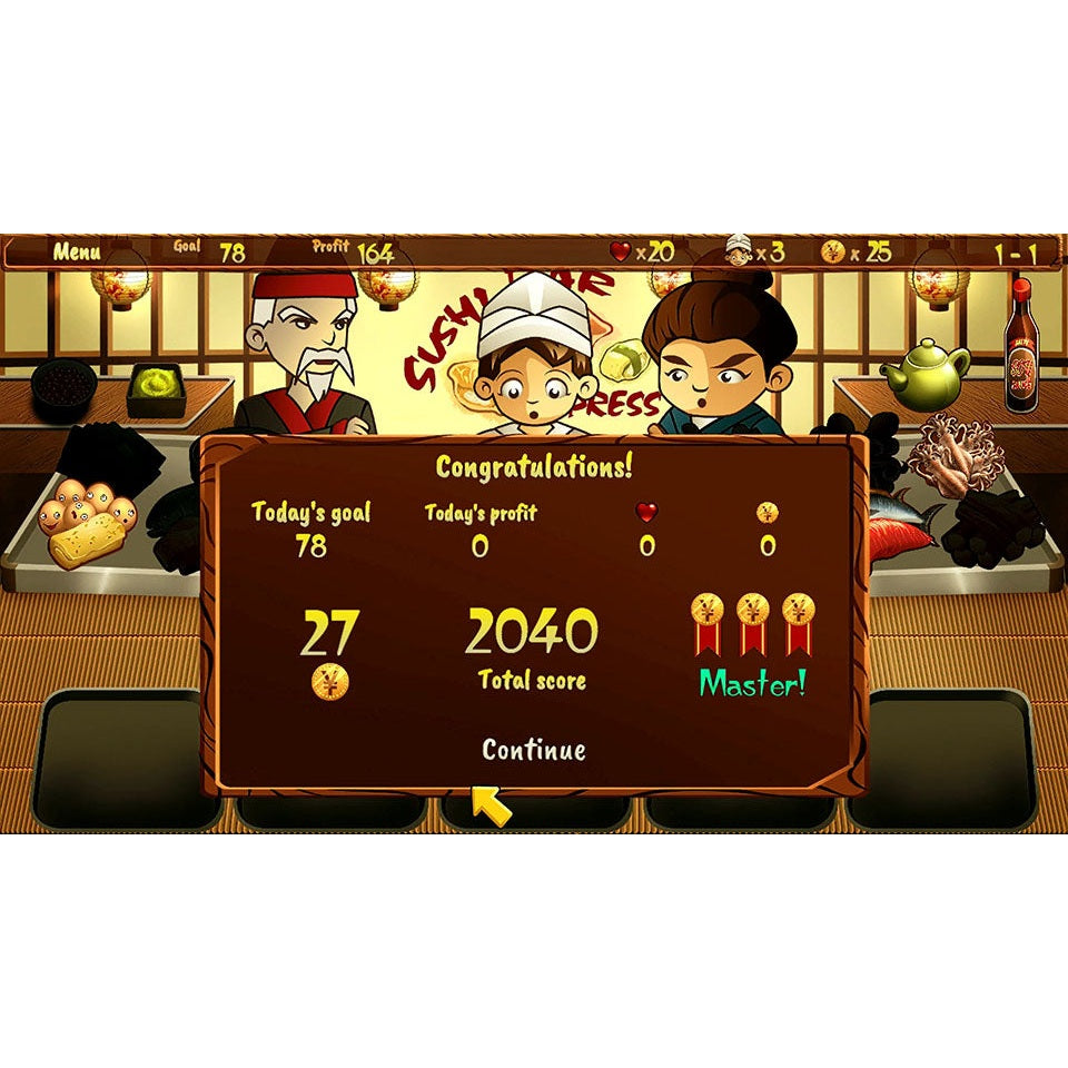 Sushi Bar Express for Nintendo Switch (Disc)