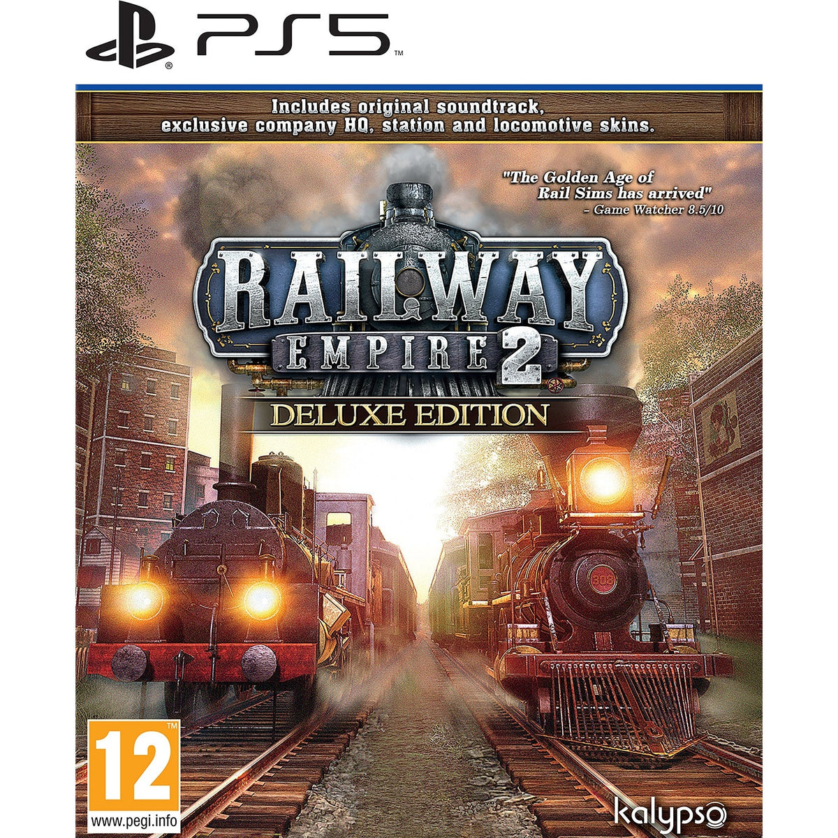 Railway Empire 2 Deluxe Edition for PS5 (Disc)