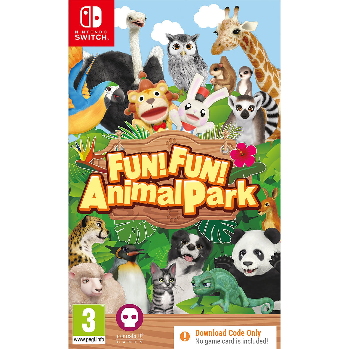 Fun! Fun! Animal Park Nintendo Switch (Code in Box)