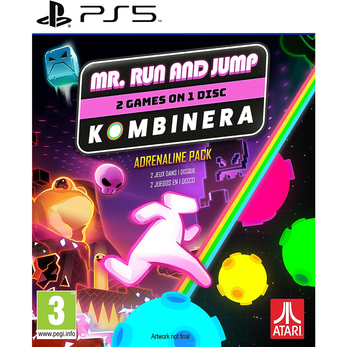 Mr. Run and Jump + Kombinera Adrenaline Pack for PlayStation 5 (Disc)