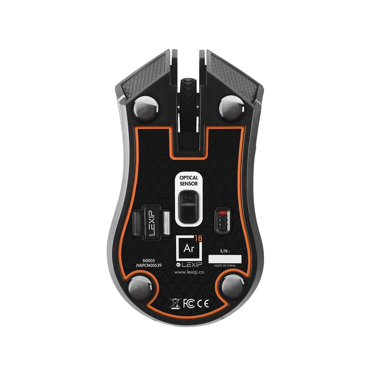 Lexip AR18 Aero Speed Wireless Gaming Mouse