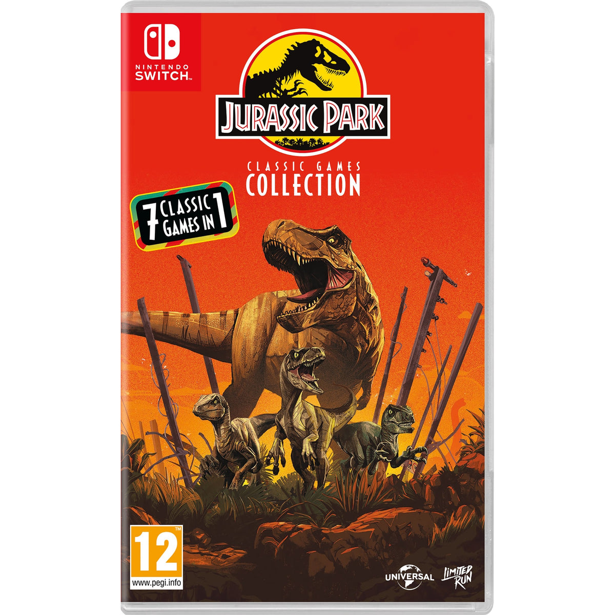 Jurassic Park: Classic Games Collection – Nintendo Switch (Disc)