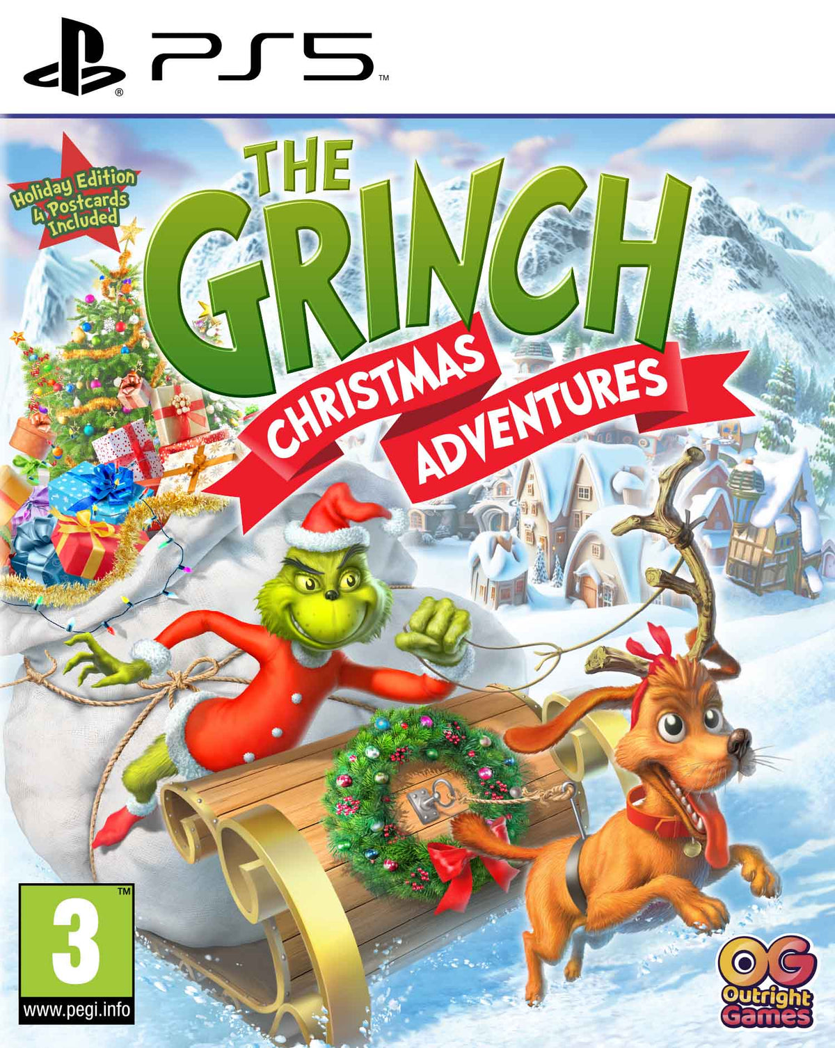 The Grinch: Christmas Adventures – Holiday Edition for PlayStation 5 (Disc)
