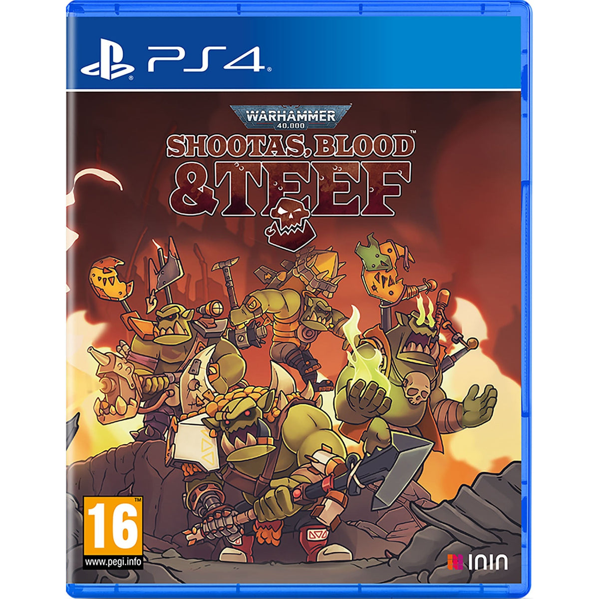 Warhammer 40,000: Shootas, Blood & Teef for PlayStation 4 (Disc)