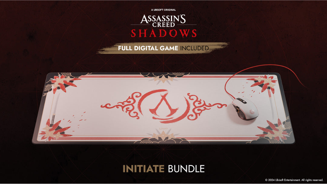 Lexip x Ubisoft Assassin's Creed Shadows Initiate PC Gaming Bundle (Code in Box)