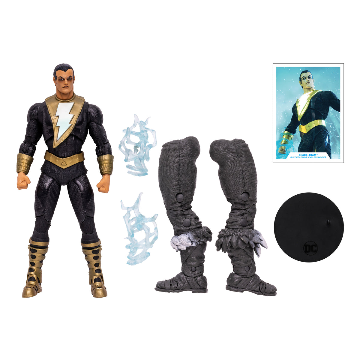 McFarlane Toys DC Multiverse Black Adam Endless Winter 7-Inch Build-A Figure