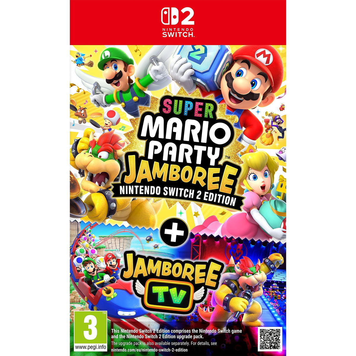 Super Mario Party Jamboree – Nintendo Switch 2 Edition + Jamboree TV (Disc)