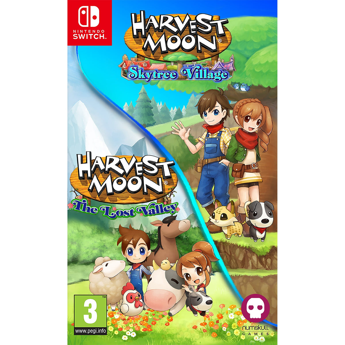 Harvest Moon: The Lost Valley & Skytree Village for Nintendo Switch (Disc)