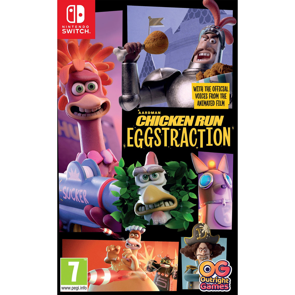 Chicken Run: Eggstraction for Nintendo Switch (Disc)