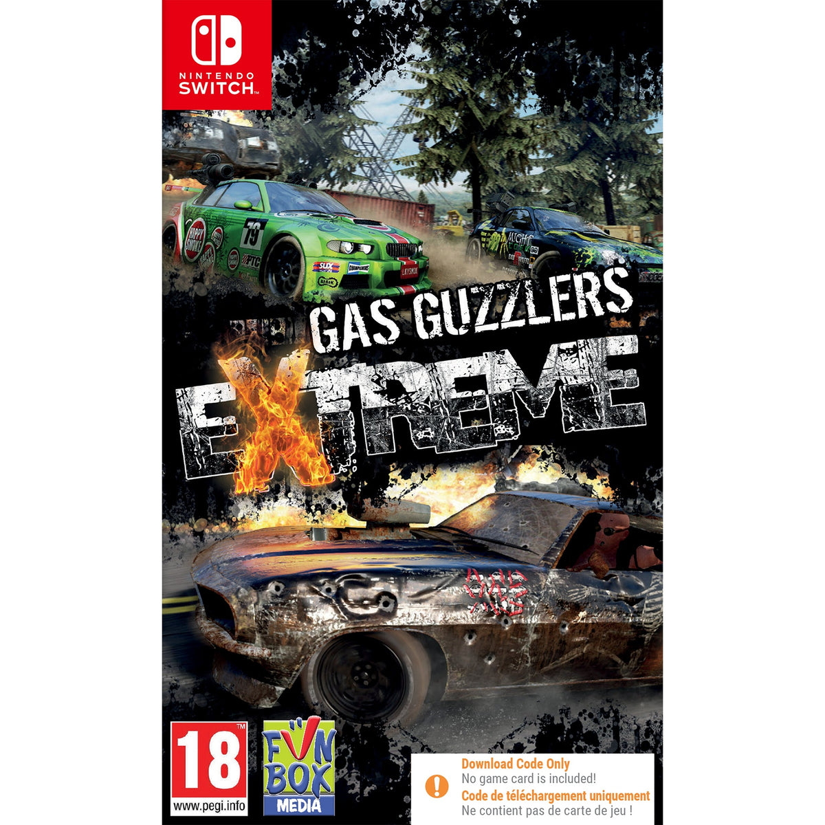 Gas Guzzlers Extreme for Nintendo Switch (Code in Box)