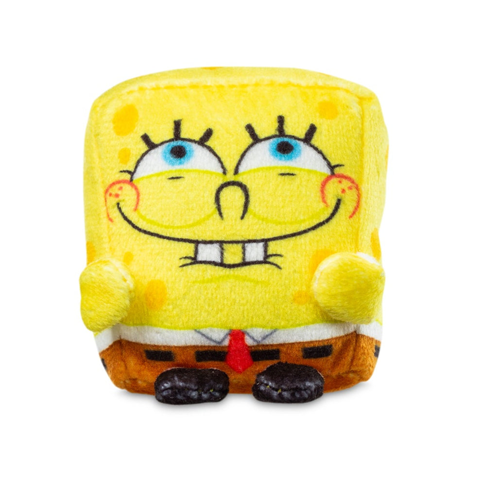 Micro Teenies 3-inch Plush Spongebob Squarepants -Silly Spongebob