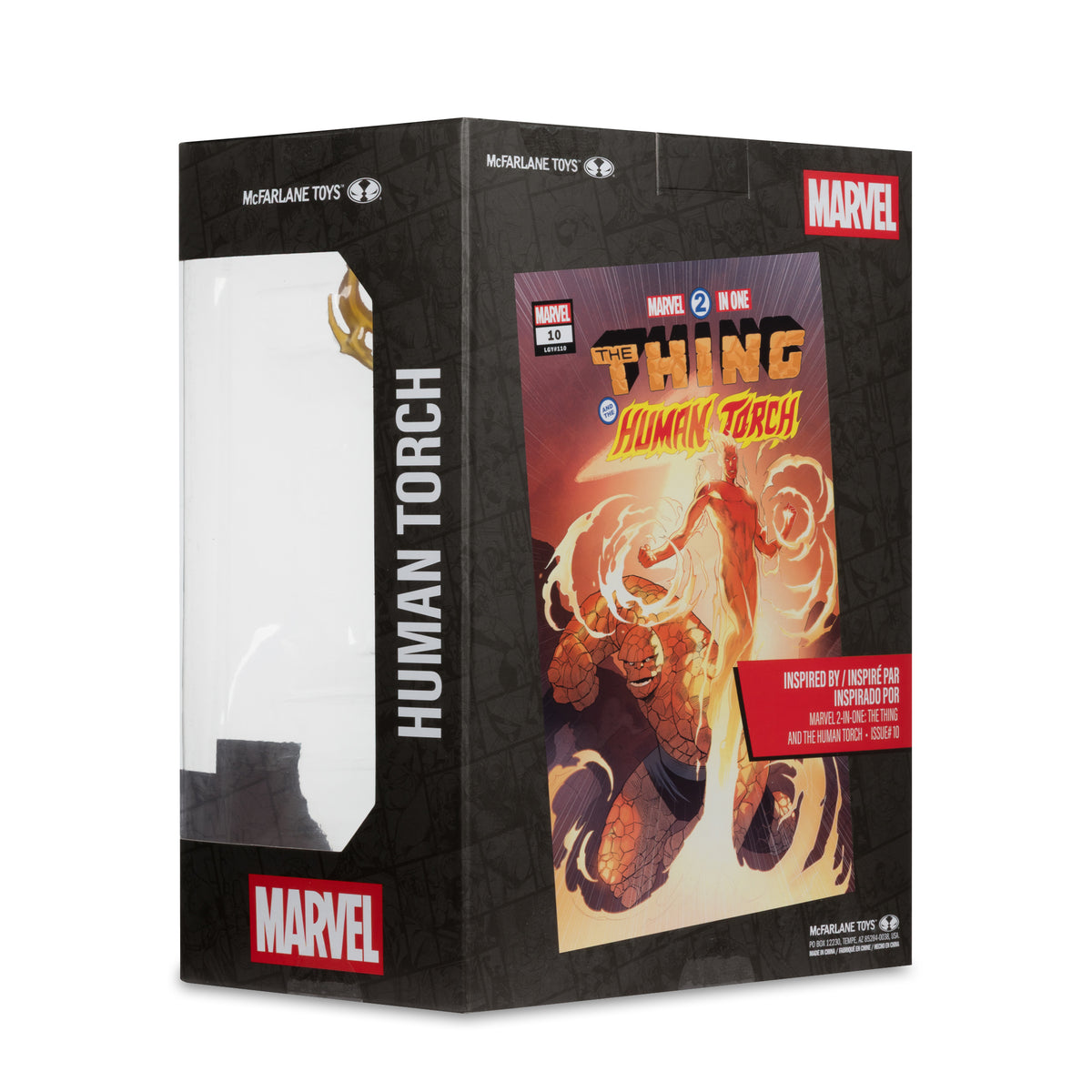 McFarlane Toys Marvel Human Torch Marvel 2-in-One #10 1:6 Scale Collectible Figure