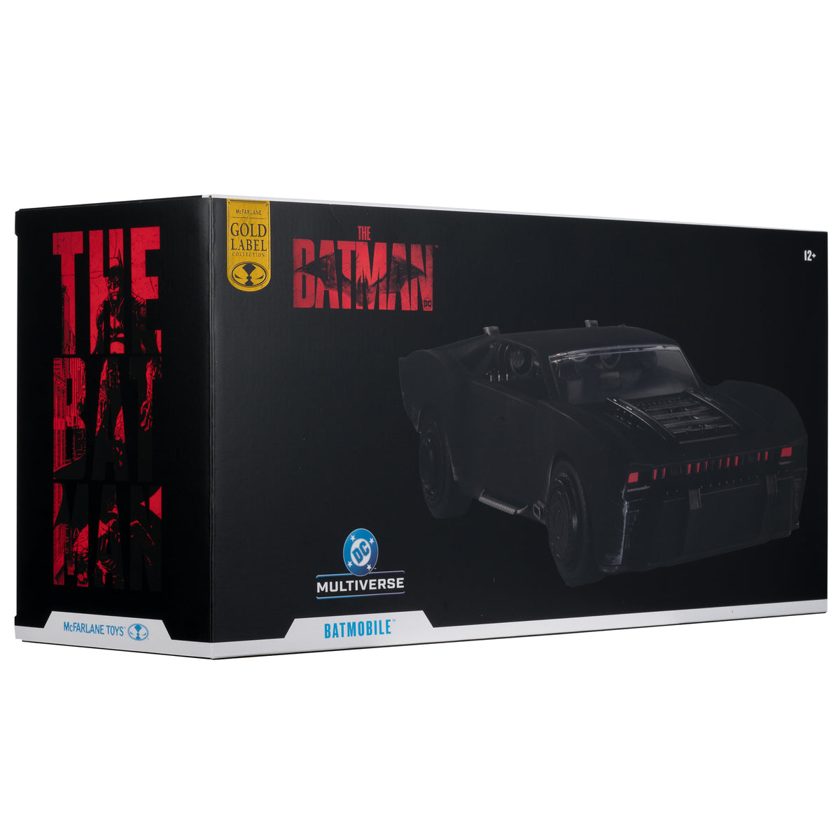 McFarlane Toys DC Multiverse Batmobile (The Batman) Gold Label Vehicle