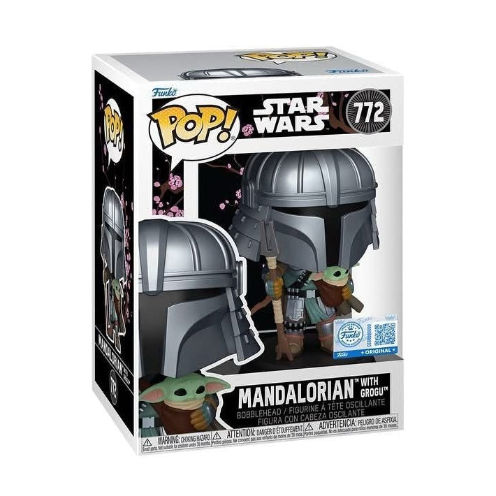 Funko Pop! Vinyl Star Wars The Mandalorian with Grogu Impressions #772
