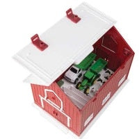John Deere 1:64 Red Barn Farm Playset – 24 Pieces