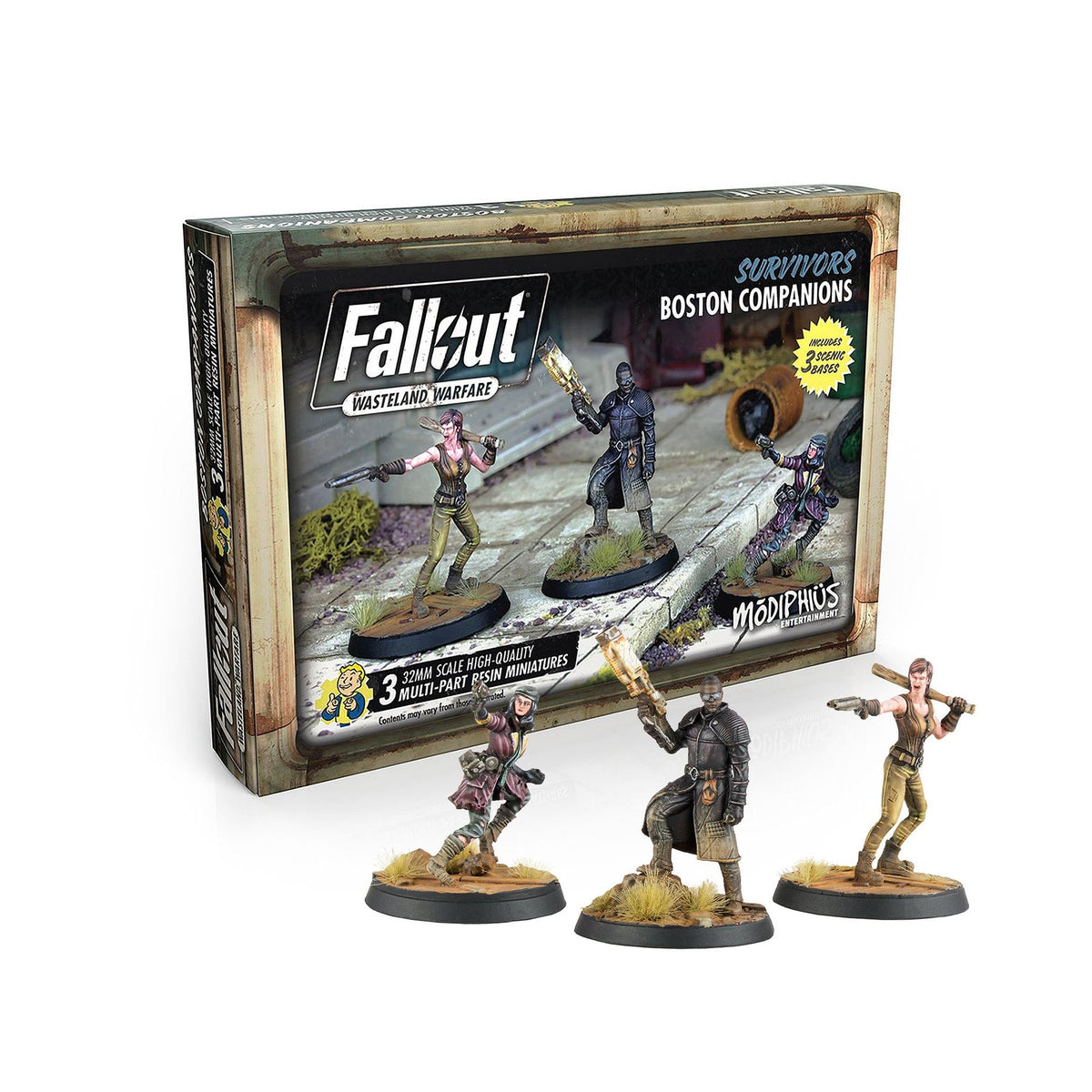 Fallout: Wasteland Warfare – Survivors: Boston Companions