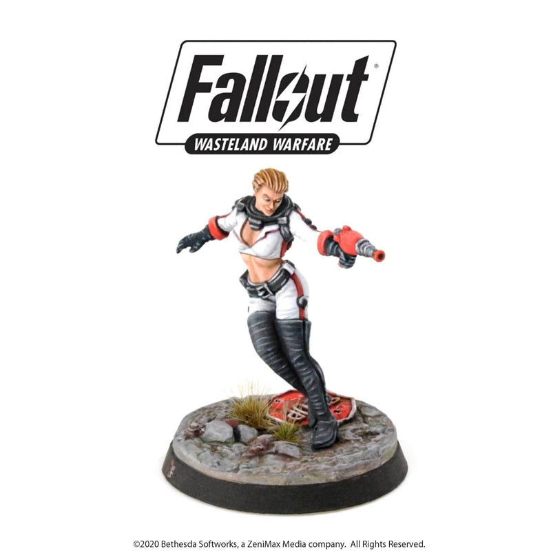 Fallout: Wasteland Warfare Nuka Cola Girl Resin Miniature