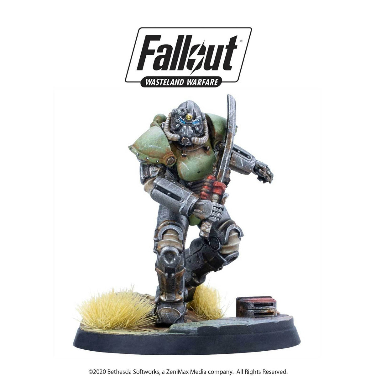 Fallout: Wasteland Warfare – Unaligned T-51 Power Armour Miniatures