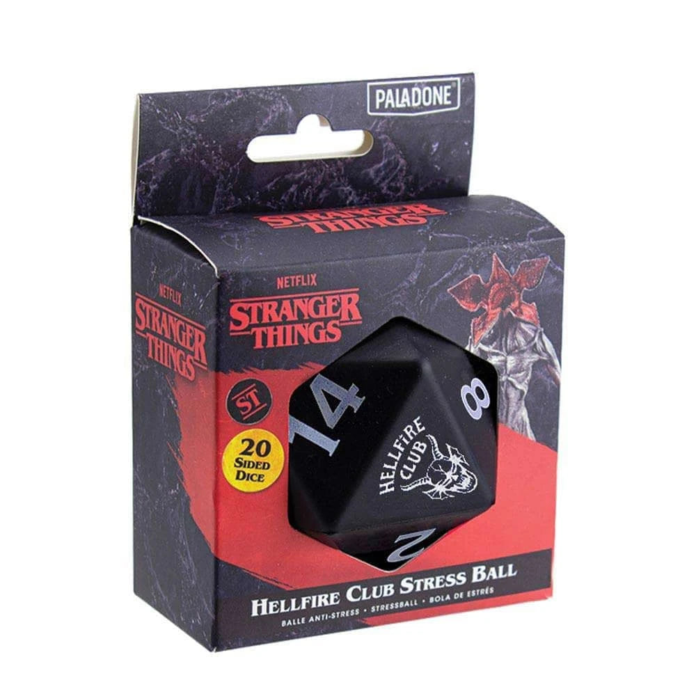 Paladone Stranger Things Hellfire Club D20 Stress Ball