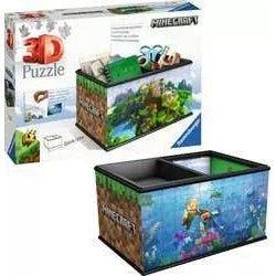 Ravensburger Minecraft Storage Box 216-Piece 3D Puzzle